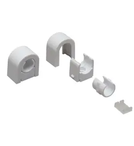 KLAMMER 16-20 MM ENKEL FÖR UPONOR MLC RÖR VIT MLC UPONOR