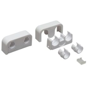 KLAMMER 16-20 MM C/C40 MM DUBBEL VIT MLC UPONOR