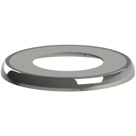 VULKBRICKA 36-46 MM Ø64 MM, H=6 MM FÖR 40MM SLÄTÄNDA/MUFF ENKEL, RUND, EJ DELBAR KROM FALUPLAST