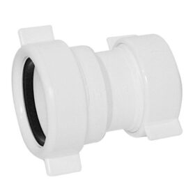 KOPPLING 40X32 MM 2KLÄMRING VIT FALUPLAST