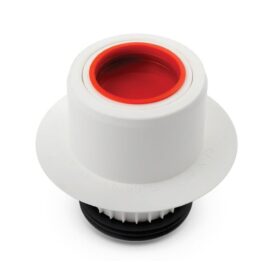 ANSLUTNINGSSTOS GAS 50-75 50X75MM FÖR 75MM SLÄTÄNDE MED TÄTNINGAR VIT JAFO