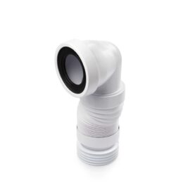 WC-STOS UNIVERSAL FLEXIBEL Ø110MM X 90° H=180-350MM FLEXIBEL FÖR Ø110MM SLÄTÄNDA UNIVERSAL VIT JAFO