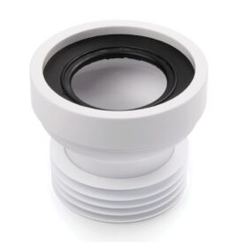 WC-STOS CENTRISK Ø110MM H=118MM FÖR Ø110MM SLÄTÄNDA CENTRISK VIT JAFO