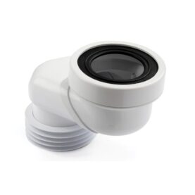 WC-STOS OFFSET 60 Ø110MM FÖR Ø110MM SLÄTÄNDA EXCENTRISK 60MM VIT JAFO