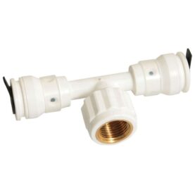 T-RÖRSKOPPLING 20X3/4"X20 2MUFF X INVÄNDIG VIT