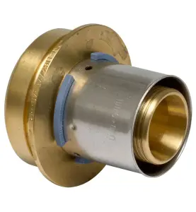 PRESSDEL 40 MM 2MUFF MÄSSING/ROSTFRI RS UPONOR