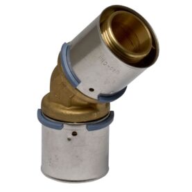 VINKEL 40 MM X 45° 2MUFF S-PRESS UPONOR
