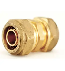 RAK KOPPLING 20X2,8 MM 2KLÄMRING GUL ALTECH