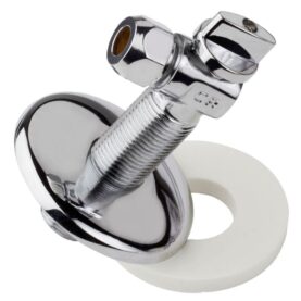 ANSLUTNINGSKOPPLING MULTIPEX G15X12X90° Ø75MM UTV GÄNGA X KLÄMRING MED AVSTÄNGNING O VRED KROM ROTH