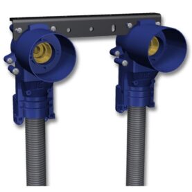 VÄGGDOSA UNI 16 DUBBEL 153-160 LK SYSTEMS