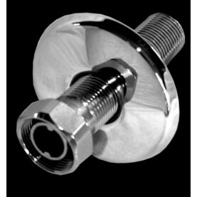 ANSLUTNINGSKOPPLING MULTIPEX G20XG15 Ø75MM BRICKA UTVÄNDIG GÄNGA KROM ROTH