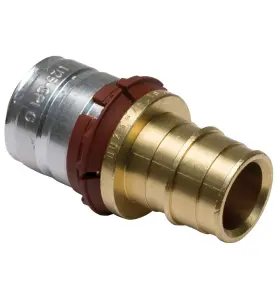 RAK ÖVERGÅNG 25X3,5 X 25X2,5 MUFF X FOG Q&E DR S-PRESS UPONOR