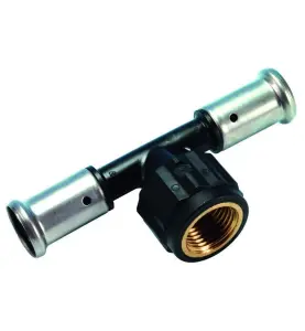 T-RÖR 63XR50X63 2MUFF X INVÄNDIG GÄNGA