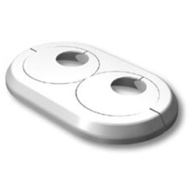 TÄCKBRICKA PLAST 16MM DELBAR DUBBEL LK SYSTEMS