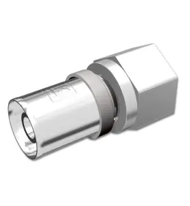 RAK ÖVERGÅNG PRESSPEX A75 X 7,5MM X G50 MUFF X INVÄNDIG GÄNGA MÄSSING LK