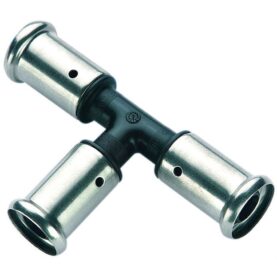 T-RÖR 3MUFF 63 MM SVART/ROSTFRI