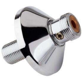 ANSLUTNINGSKOPPLING MULTIPEX G15XG20 Ø75MM BRICKA UTV GÄNGA MED AVSTÄNGNING, UTAN VRED KROM ROTH