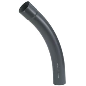 KABELSKYDDSBÖJ PVC SVART 160/45