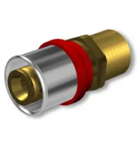 KOPPLING PRESSPEX PV RAK 25XR25 UTVÄNDIG GÄNGA LK SYSTEMS