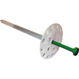 ISOLERHÅLLARE MED SPIK 8X135 MM 100ST/PAKET FUKTSPÄRRTEKNIK