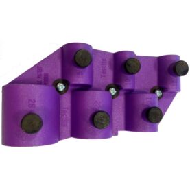 RITSVERKTYG MULTIPEX 10/12/15/18/22/28 MM FÖR FÖRKROMADE KOPPARRÖR TILL INSTICKSKOPPLINGAR LILA ROTH