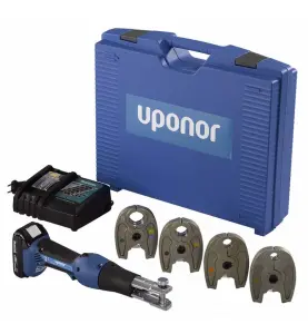PRESSMASKIN MINI²  KSP0 16-20-25-32 MM MED BACKAR BLÅ S-PRESS UPONOR