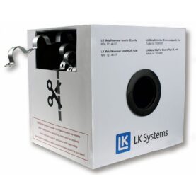 METALLKLAMMER TOMRÖR 25 RULLE OM 250 ST LK SYSTEMS