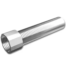 FÖRLÄNGNINGSRÖR KROM L80 G15XG15 INVÄNDIG X UTVÄNDIG LK SYSTEMS
