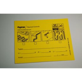 UNIVERSALSKYLT T2 FÖR VÄRMEKABELANLÄGGNINGAR RAYCHEM