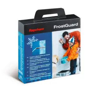 VÄRMEKABEL ETL FROSTGUARD L=10 METER 10 W/M VID 230 V FÖR FROSTSKYDD RAYCHEM
