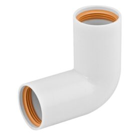 VINKEL 40 MM X 90° 2MUFF VIT FALUPLAST