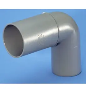 VATTENLÅSVINKEL 40/32 MM 88,5° GRÅ WAFIX