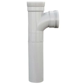 GRENRÖR 110 MM X 88,5° 2MUFF X SLÄTÄNDA, MJUK GREN GRÅ WAFIX