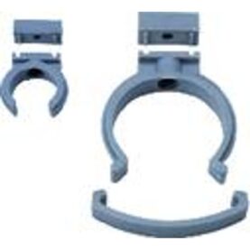 RÖRKLAMMER 110 MM SNÄPPMODELL GRÅ HTP UPONOR