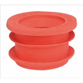 GUMMINIPPEL 70-75/40-50 MM FÖR INOMHUSAVLOPP ORANGE FALUPLAST