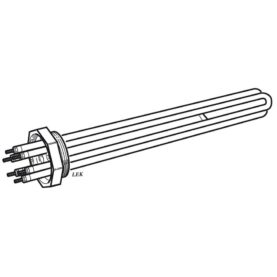 ELPATRON 2" ROSTFRI 9KW NIBE