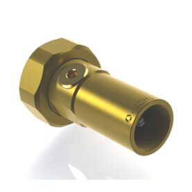 BACKVENTIL TYPE 2298 25 MM (DN20) INSTICKSMODELL + UNION MÄSSING JCH