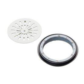 FÖRHÖJNINGSRING Ø150 MM, H=12 MM FÖR VIESER GOLVBRUNN SVART/GRÅ