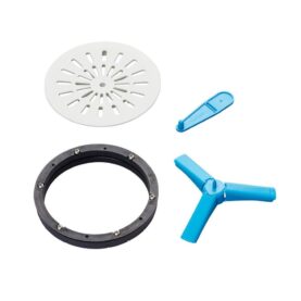 KLÄMRING MED SKRUVAR SVART