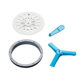 KLÄMRING MED SKRUVAR GRÅ