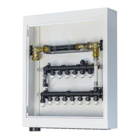 VATTENMÄTARSKÅP READY PORT VMS WT 9/7 HÖGER 550X650X125MM (BXHXD) VIT UPONOR