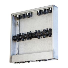 FÖRDELARSKÅP READY PORT RENO WT 70MM 5/4 400X400X70MM (BXHXD) UPONOR