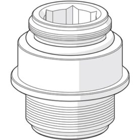 ÖVERGÅNGSNIPPEL FÖR MONTERINGDUSCHSLANG ORAS