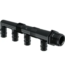FÖRDELARE 4 1 X G20 / 4 X 16X2,0 MM UTVÄNDIG GÄNGA Q&E PPSU UPONOR