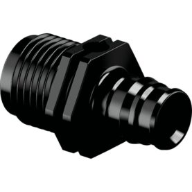 RAK KOPPLING 16X2,0 MM X G15 FOG X UTVÄNDIG GÄNGA Q&E PPSU UPONOR