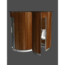 EKOTOALETT KL2 MED URINOAR OCH RWC ALLTOA