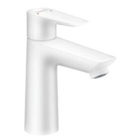 TVÄTTSTÄLLSBLANDARE TALIS E 110 MED LYFTVENTIL MATT VIT HG