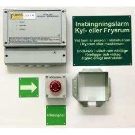 INSTÄNGNINGSLARM PAKET SCA1PK PUNOS