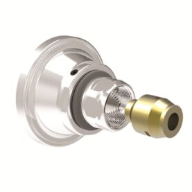 KOPPLINGSBRICKA V6 VATETTE 1-RÖR FAST DY16X2,0-2,25 PLAST GBG