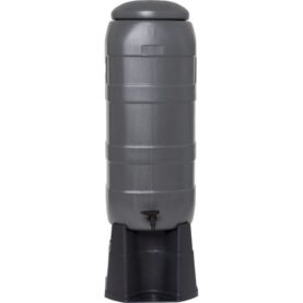 REGNTUNNA 100 LITER INKLUSIVE LOCK KRAN ANSLUTNINGSET OCH FOT